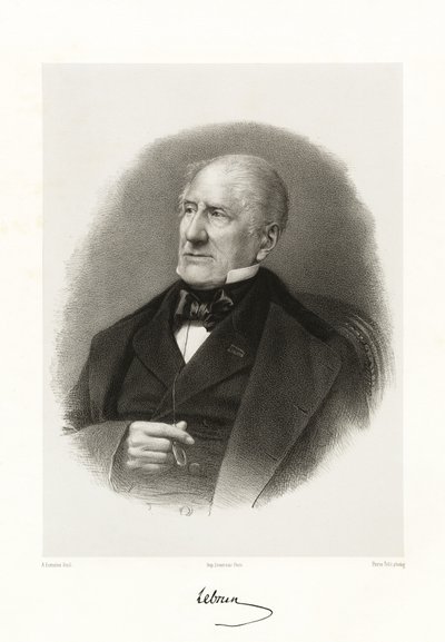 Pierre Antoine Lebrun by Alfred Lemoine